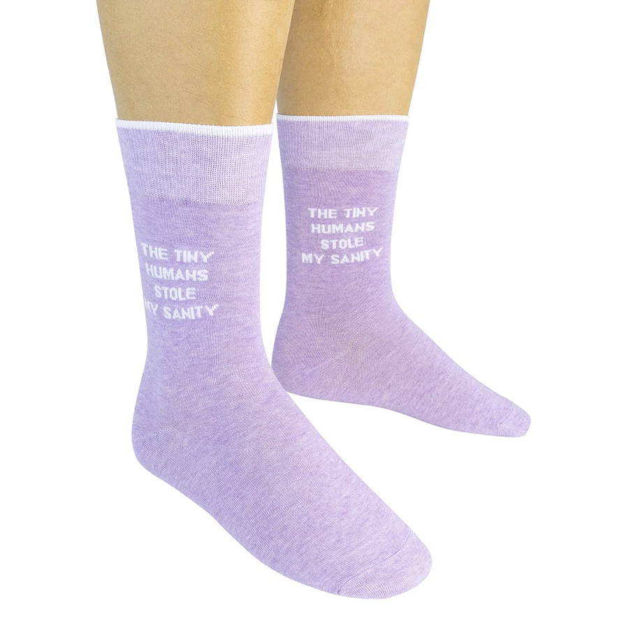FUNATIC Socks & Tees The Tiny Humans Stole My Sanity Socks