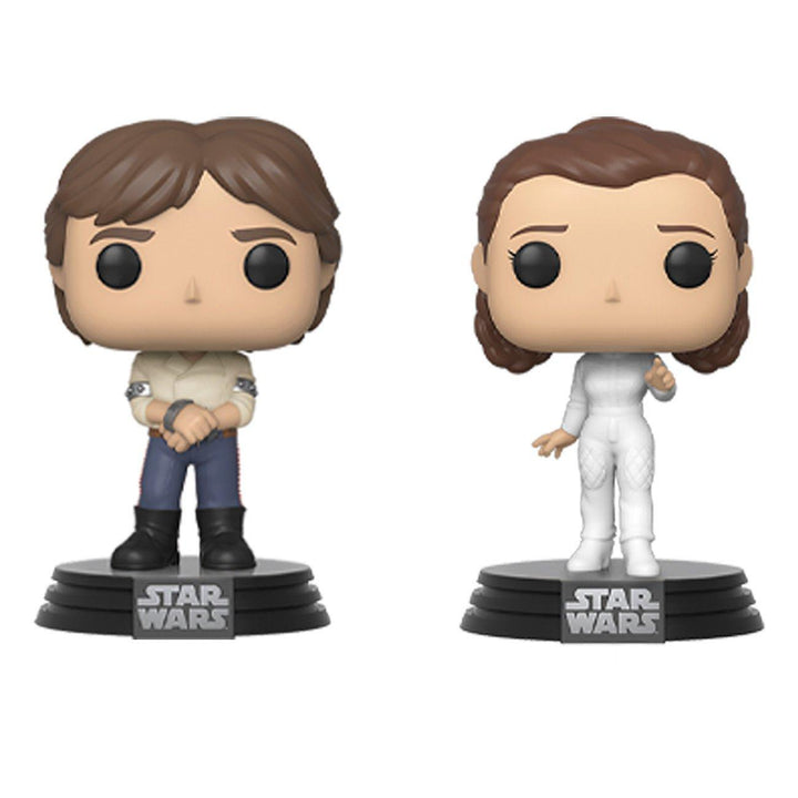 FUNKO Toy Action Figures Pop! 2-Pack Han and Leia