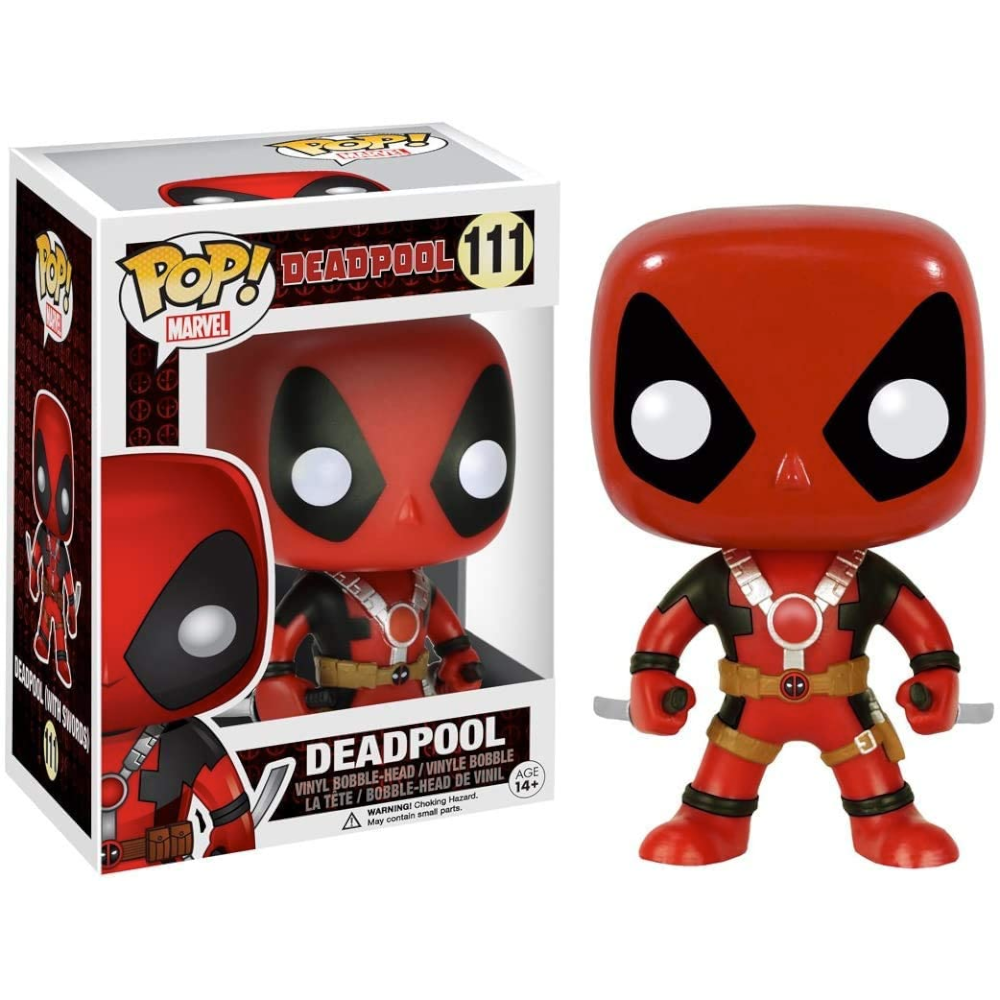 FUNKO Toy Action Figures POP:  Deadpool 2 swords