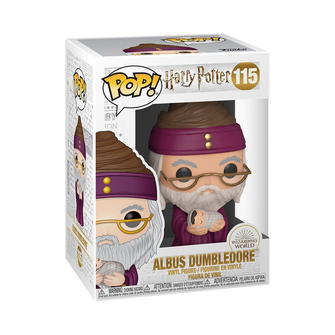 FUNKO Toy Action Figures POP  Dumbledore w/ Baby Harry