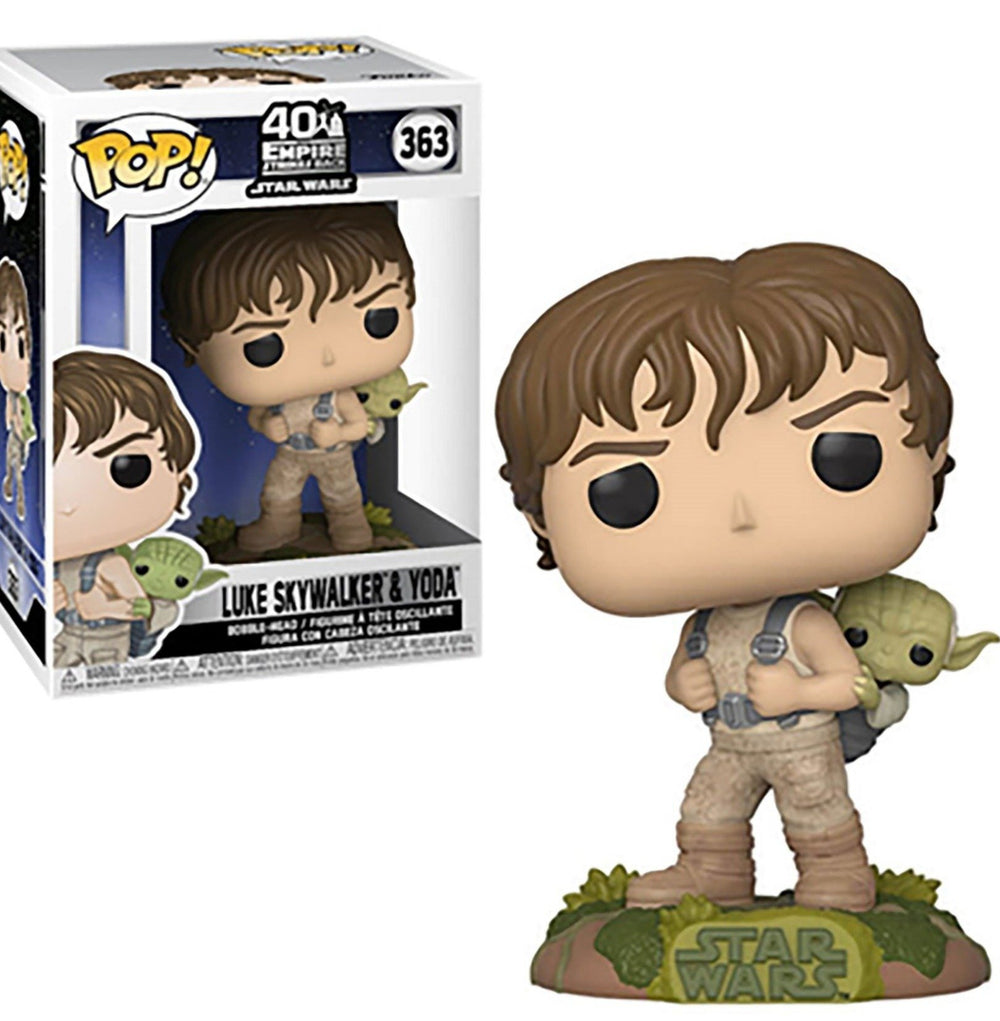 FUNKO Toy Action Figures POP Star Wars - Training Luke with Yoda
