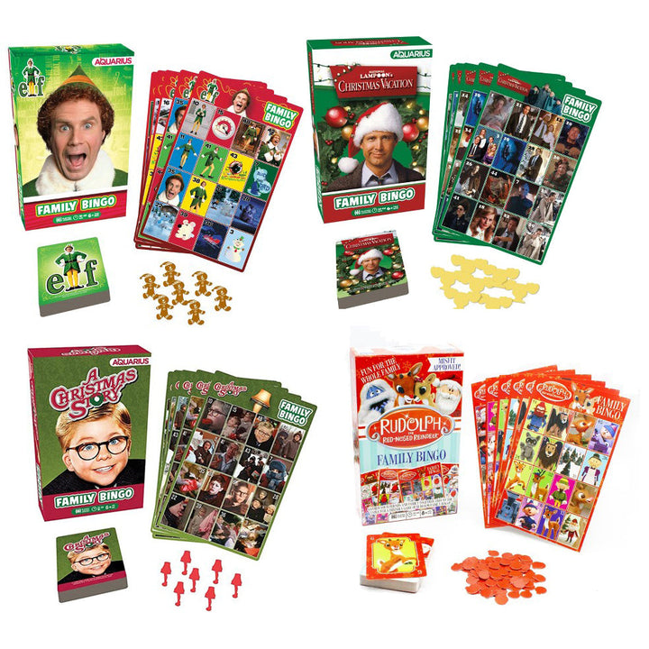 Gama-Go NMR GAMES Holiday Family Bingo Game