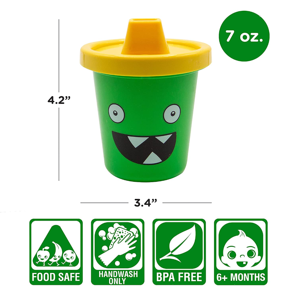 Gama-Go NMR Toy Infant & Toddler Mommy's Little Monster Sippy Cup