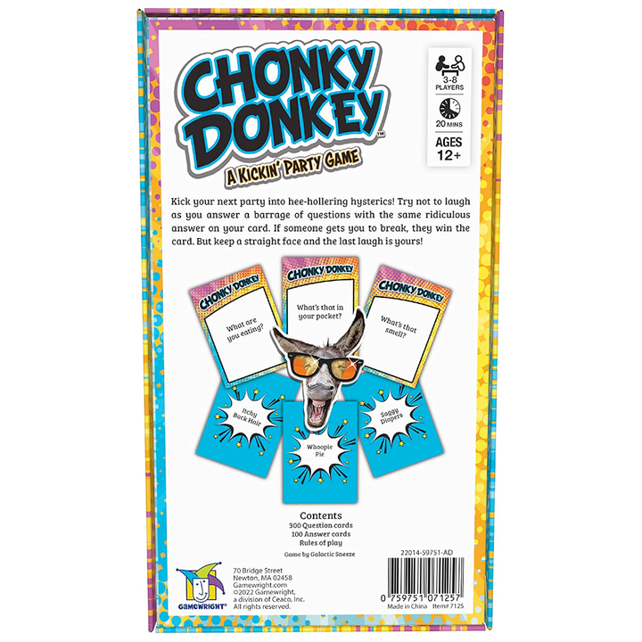 Gamewright Games Chonky Donkey Game
