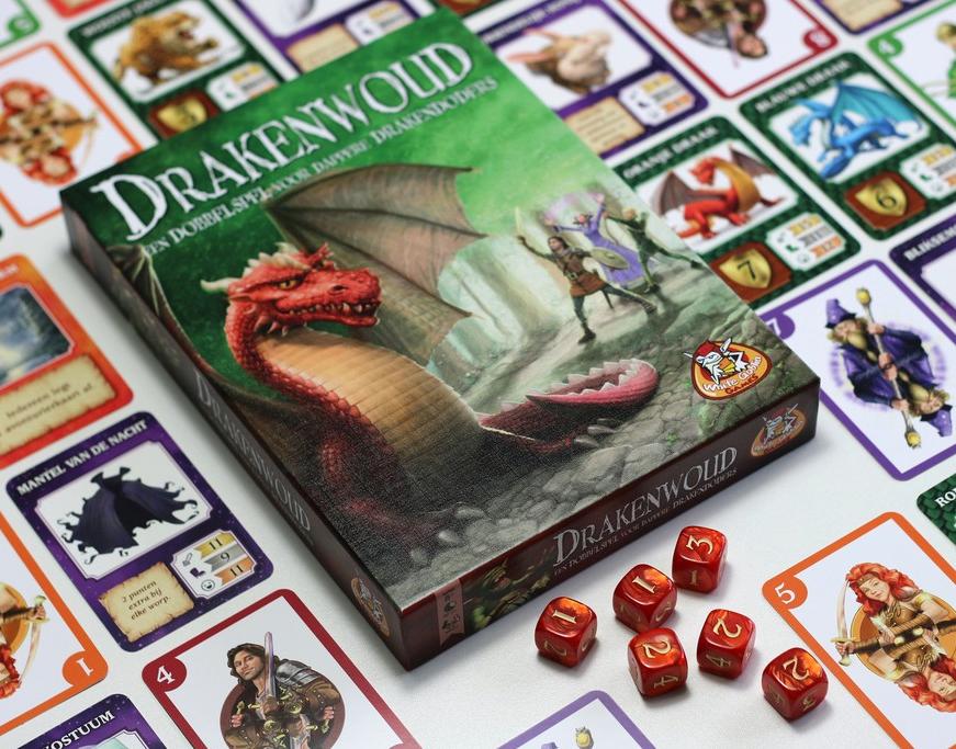 Gamewright GAMES Dragonwood - Dice & Daring Game