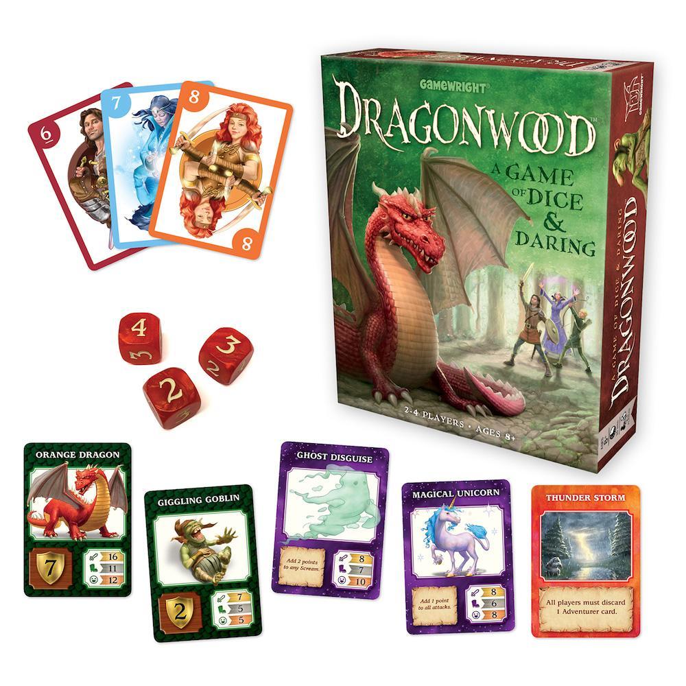 Gamewright GAMES Dragonwood - Dice & Daring Game