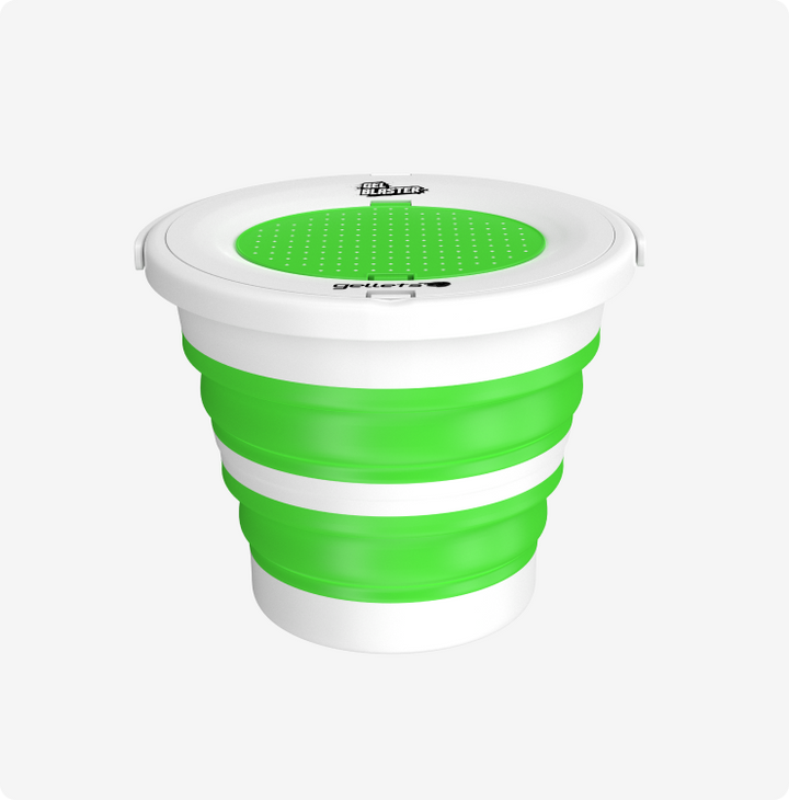 Gel Blaster, LLC Toy Outdoor Fun Add on:  Collapsible Gellet Tub - Green Gel Blaster