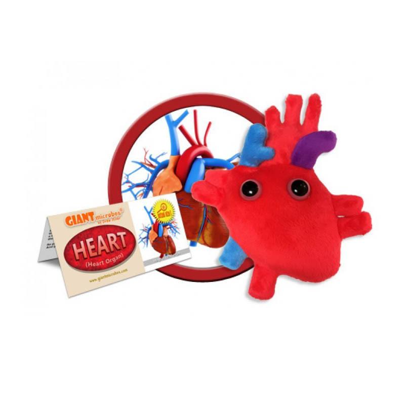 Giantmicrobes PLUSH Giant Microbe Heart Plush