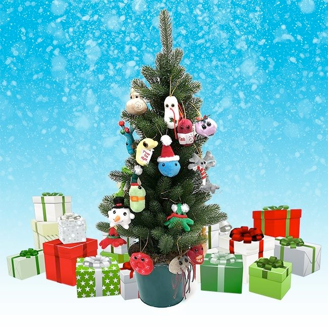 Giantmicrobes Toy Stuffed Plush Giantmicrobes Germ Ornaments