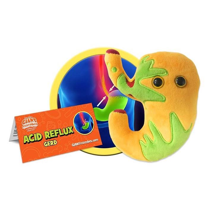 Giantmicrobes Toy Stuffed Plush GM Acid Reflux