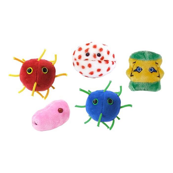 Giantmicrobes Toy Stuffed Plush GM Plagues Of The 21st Century Box