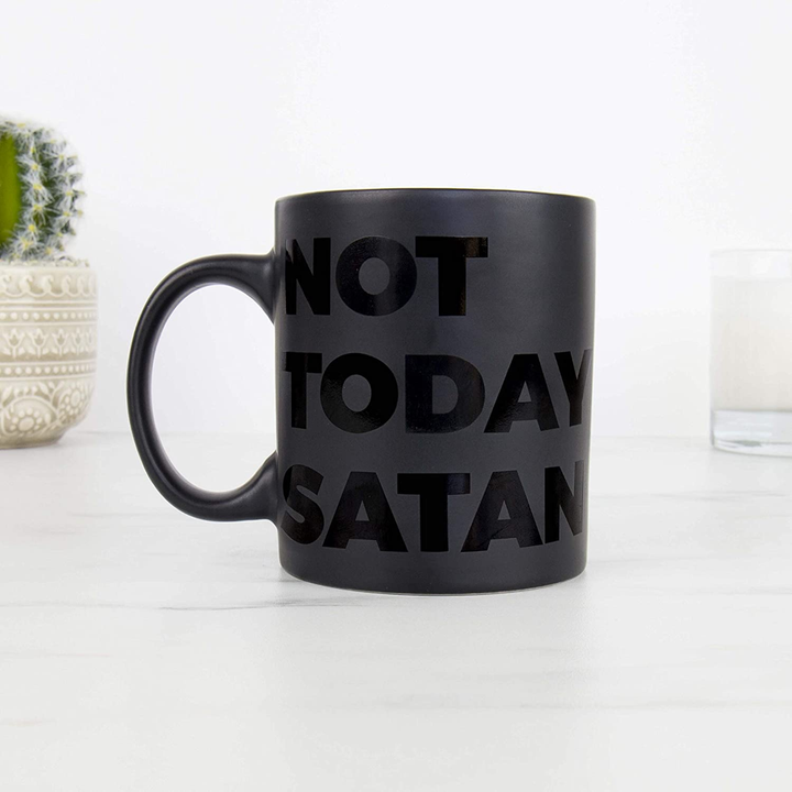 Gift Republic Drinkware & Mugs Not Today Satan Mug
