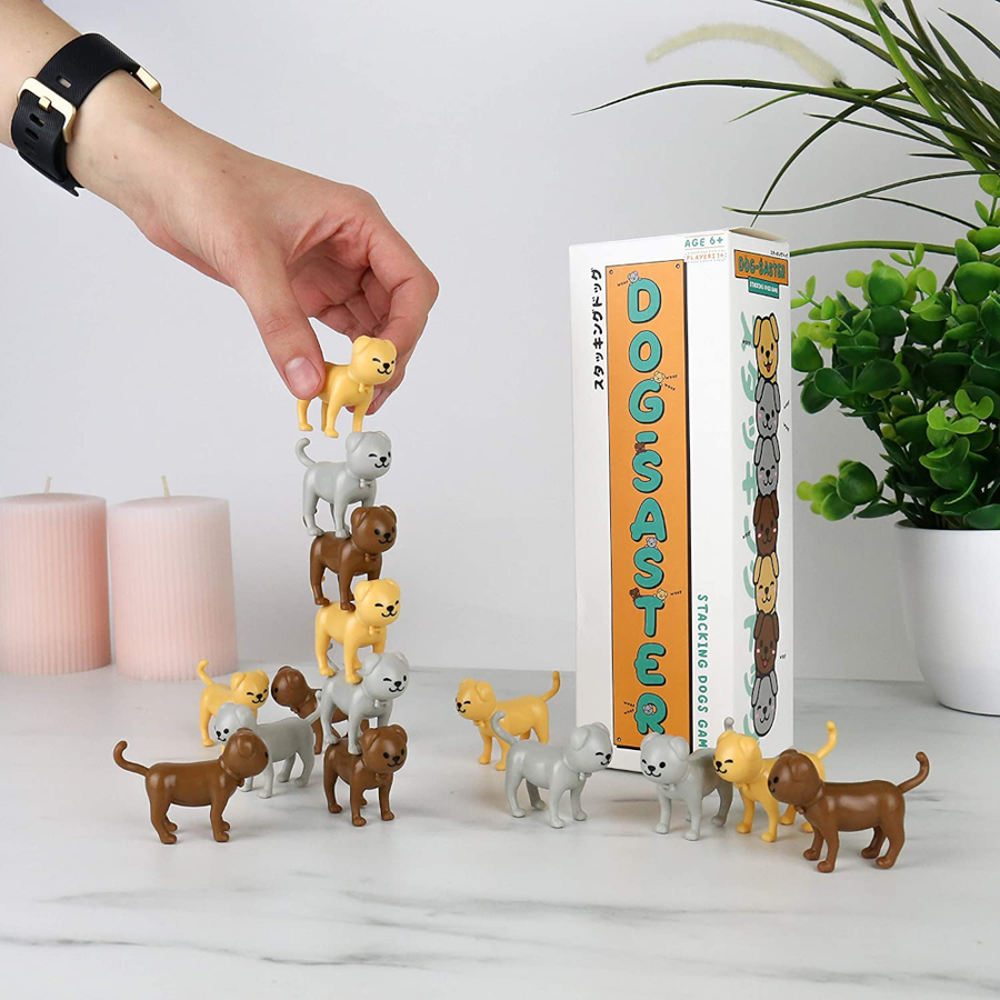 Dogsaster Stacking Dogs Game Off the Wagon Shop