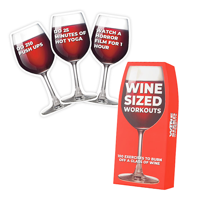 Gift Republic Games Wine Glass Workouts