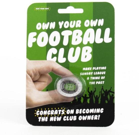 Gift Republic Toy Novelties Own Your Own Football Club