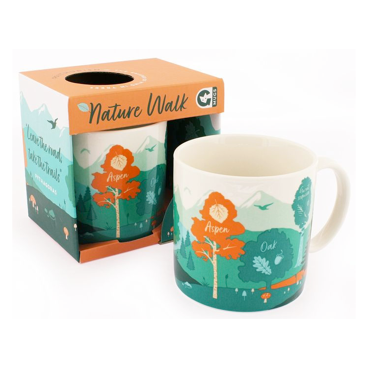 Ginger Fox Drinkware & Mugs Nature Walk Mug