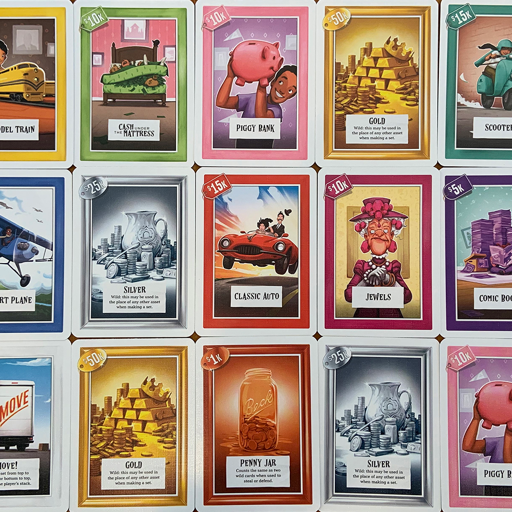 Grampa Beck's Games Games Cover Your Assets Card Game