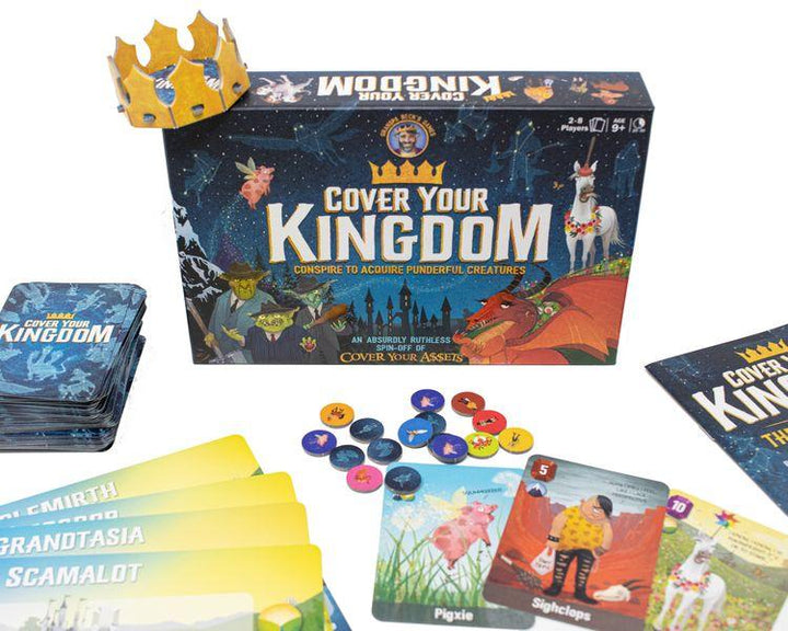 Grampa Beck's Games GAMES Cover Your Kingdom