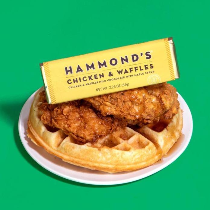 Grandpa Joe's Candy Hammond's Chicken & Waffles 2.25oz Candy Bar
