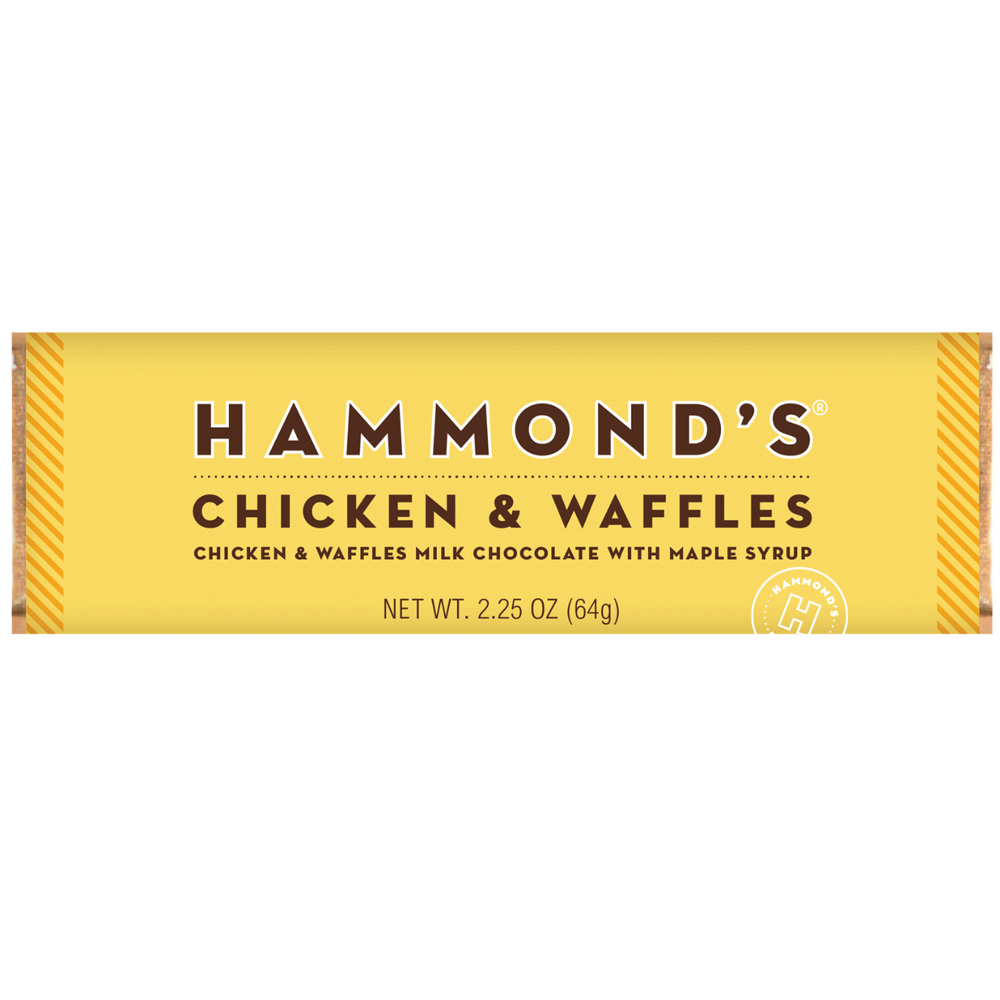 Grandpa Joe's Candy Hammond's Chicken & Waffles 2.25oz Candy Bar