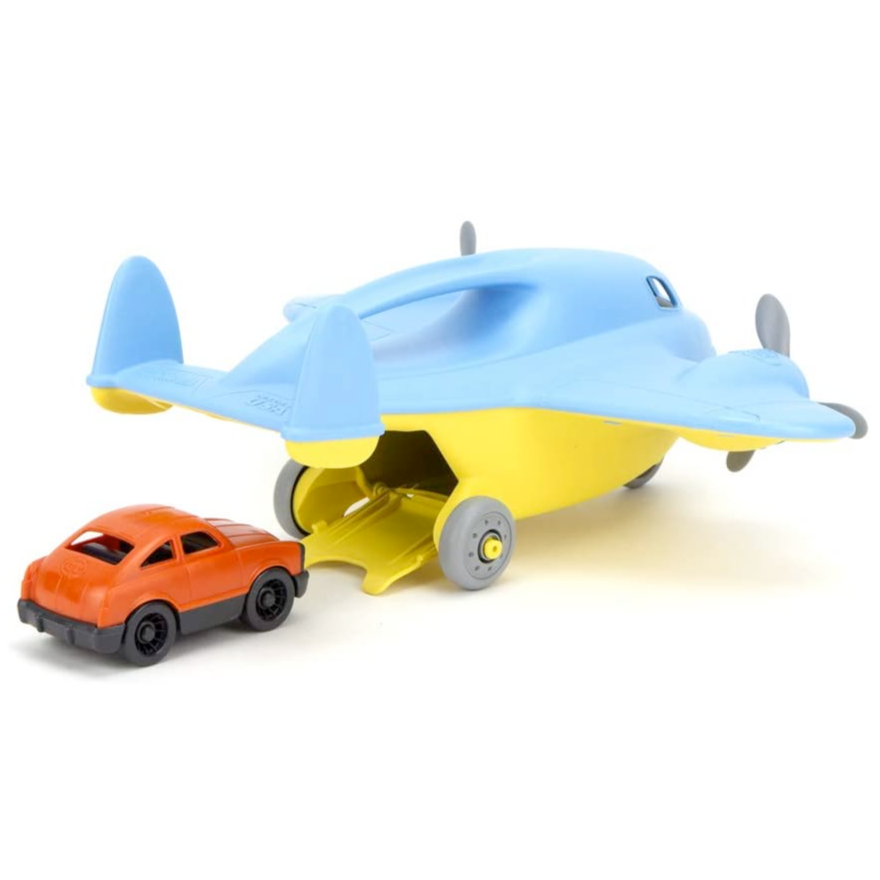 Green Toys Toy Vehicles & - Construction Green Toys Cargo Plane - Blue USA