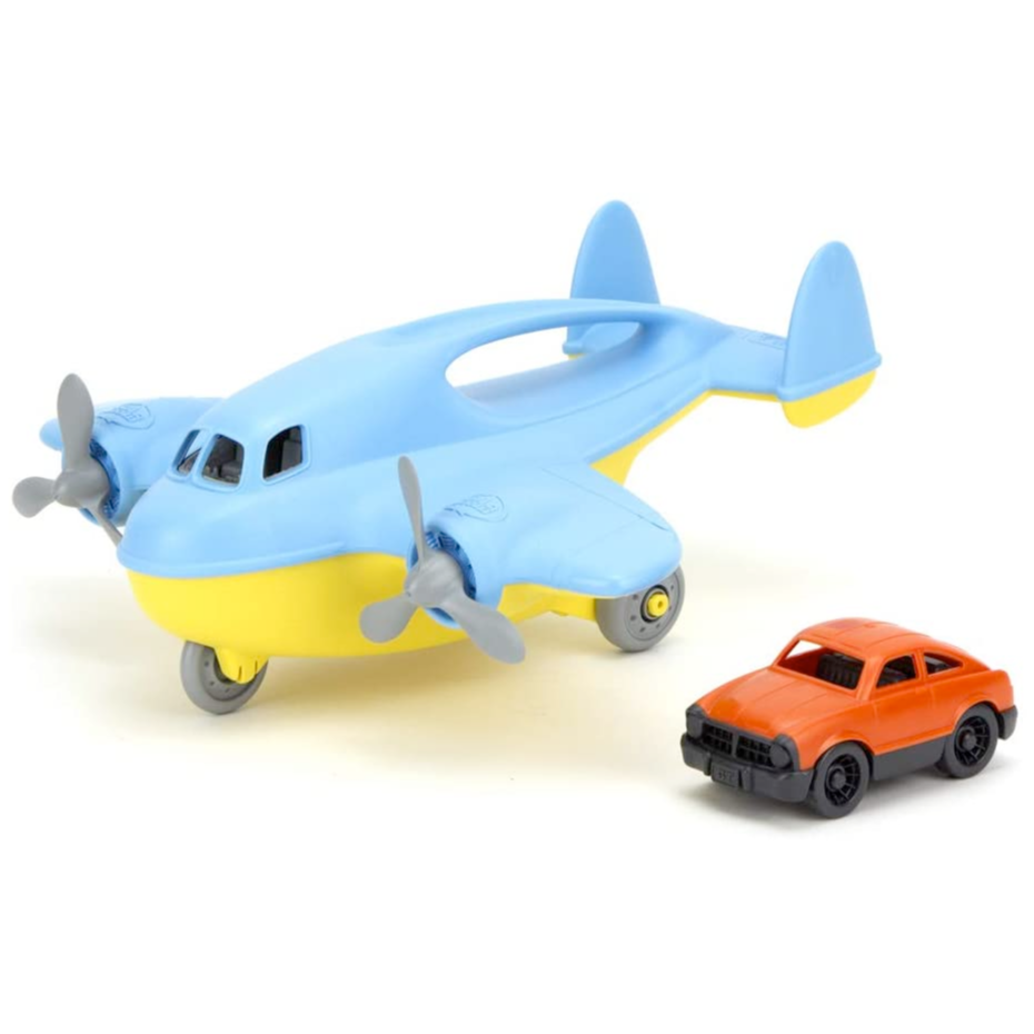 Green Toys Toy Vehicles & - Construction Green Toys Cargo Plane - Blue USA