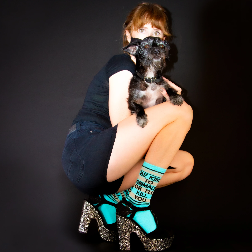 Gumball Poodle Socks & Tees Be Kind to Animals Socks