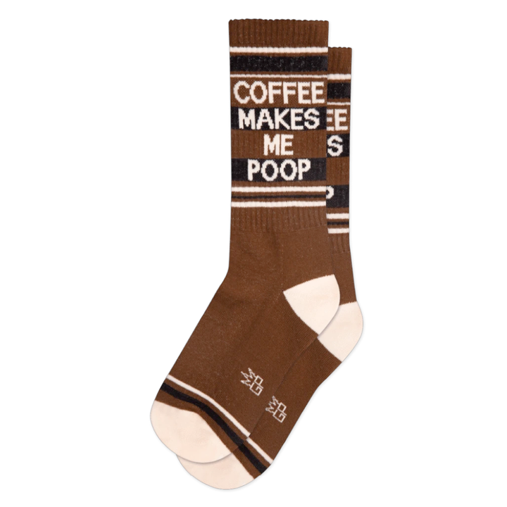 Gumball Poodle Socks & Tees Coffee Makes Me Poop Socks