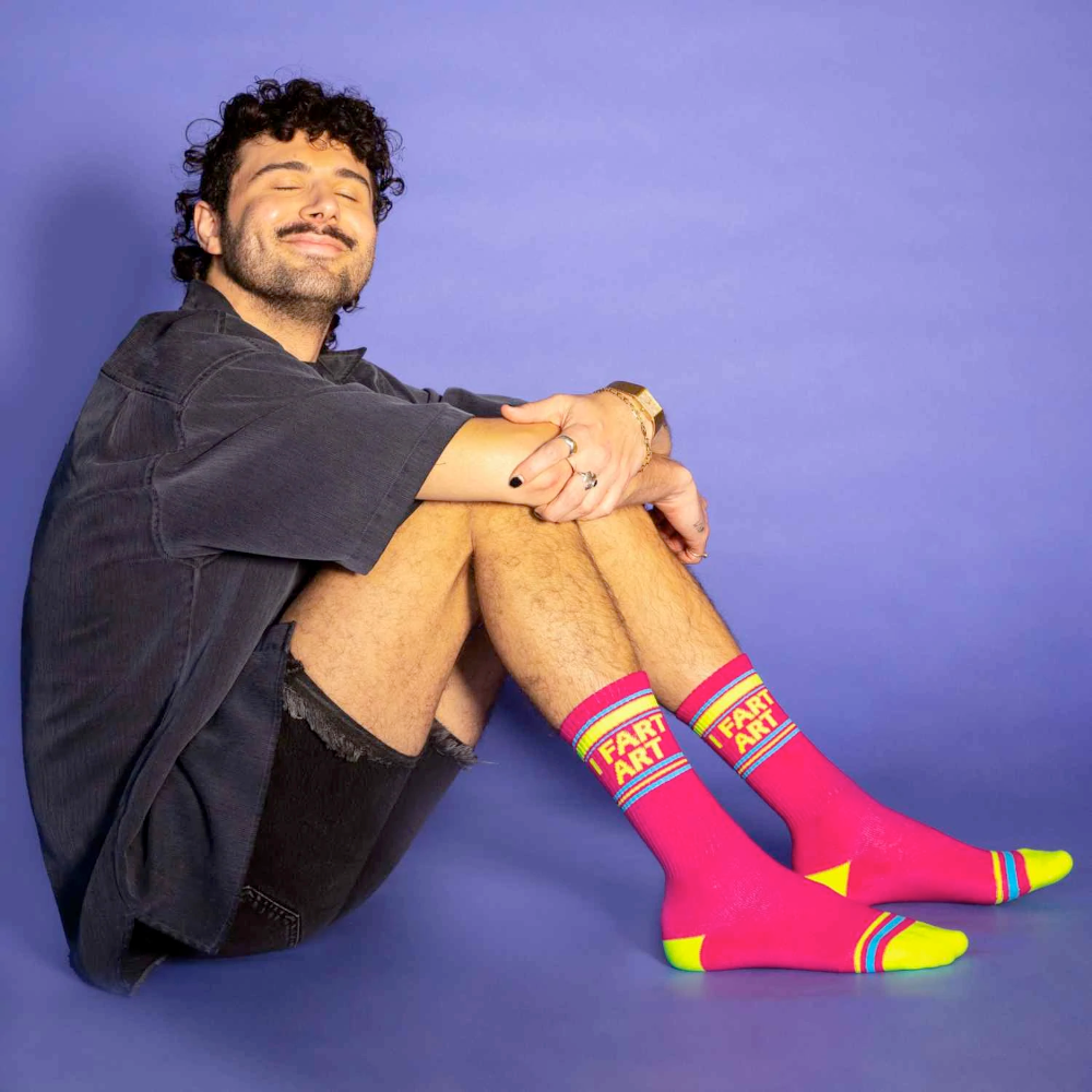 Gumball Poodle Socks & Tees I Fart Art Socks