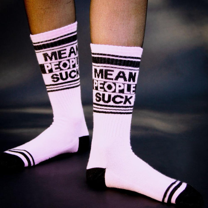 Gumball Poodle Socks & Tees Mean People Suck Gym Socks
