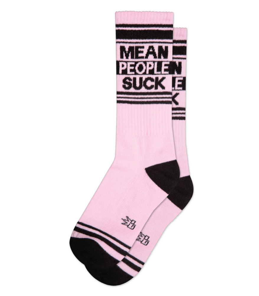 Gumball Poodle Socks & Tees Mean People Suck Gym Socks