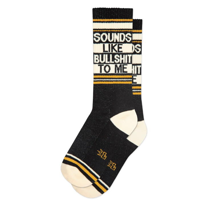 Gumball Poodle Socks & Tees Sounds like Bullshit to Me Socks