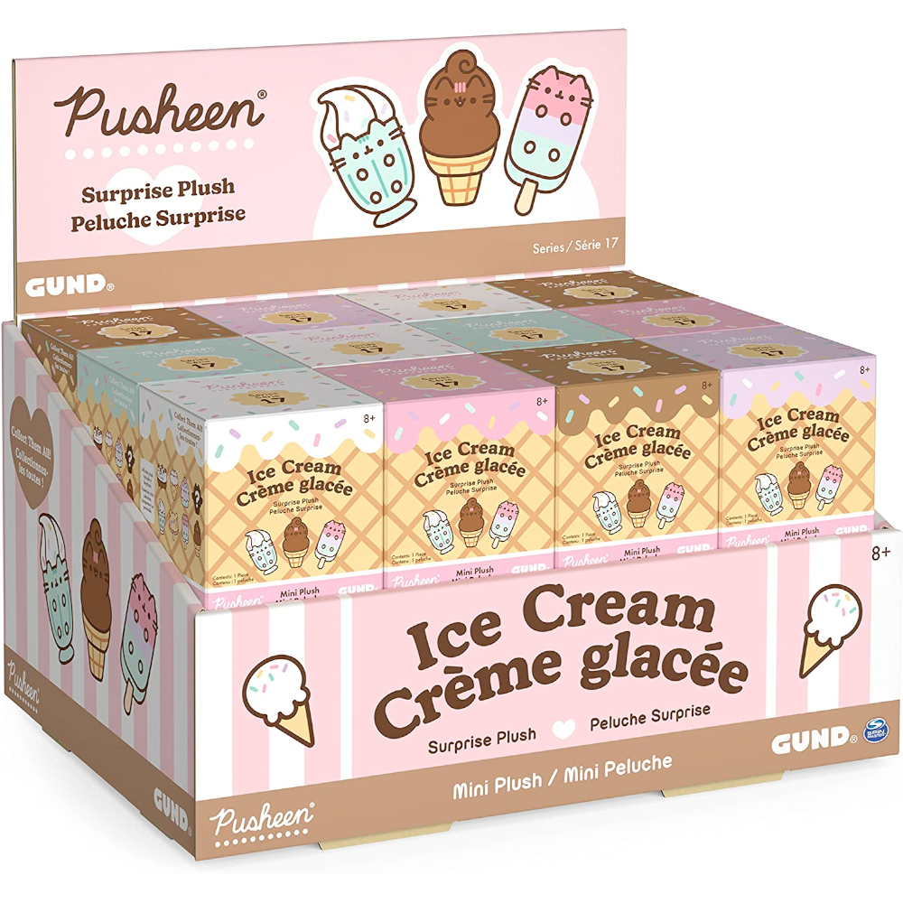 Gund Toy Stuffed Plush Pusheen Ice Cream Mystery Box