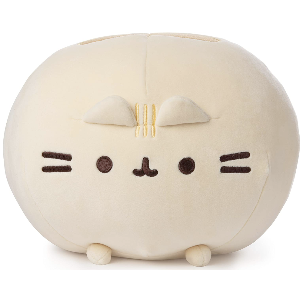 Gund Toy Stuffed Plush Yellow Pusheen Squisheen Round 11" Plush