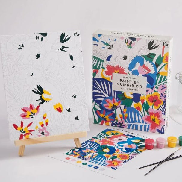 Hachette - Chronicle Books Arts & Crafts Paint by Number Kitty McCall All the Flowers