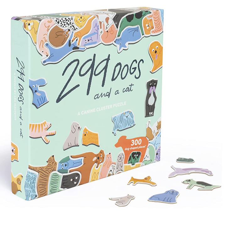 Hachette - Chronicle Books Books 299 Dogs. . . and a Cat Puzzle