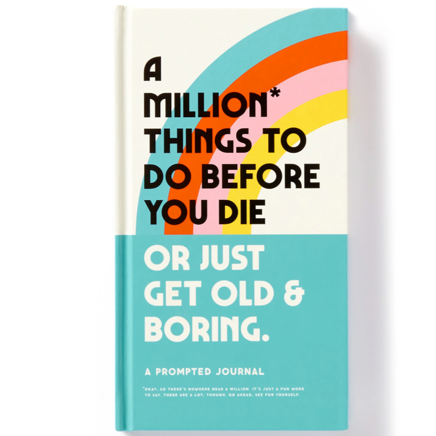 Hachette - Chronicle Books Books A Million Things to do before you Die - Bucket List Journal
