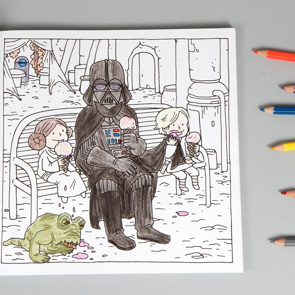 Hachette - Chronicle Books Books Darth Vader and Family Coloring Book