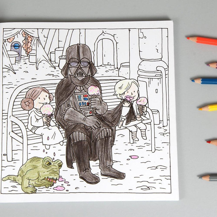 Hachette - Chronicle Books Books Darth Vader and Family Coloring Book