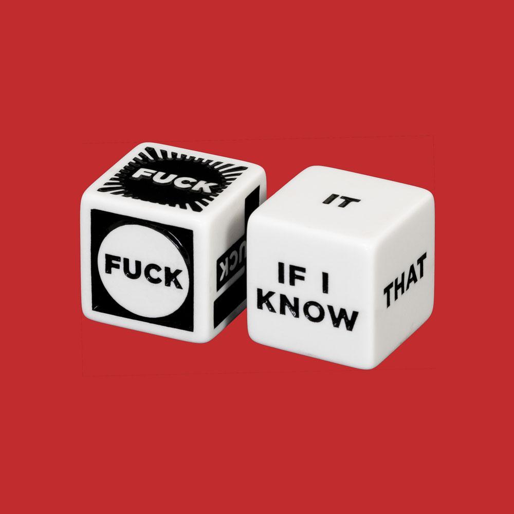 Hachette - Chronicle Books BOOKS F-CK Yeah! Decision Dice