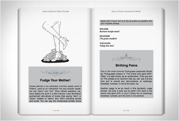 Hachette - Chronicle Books BOOKS How to Swear Around the World Book