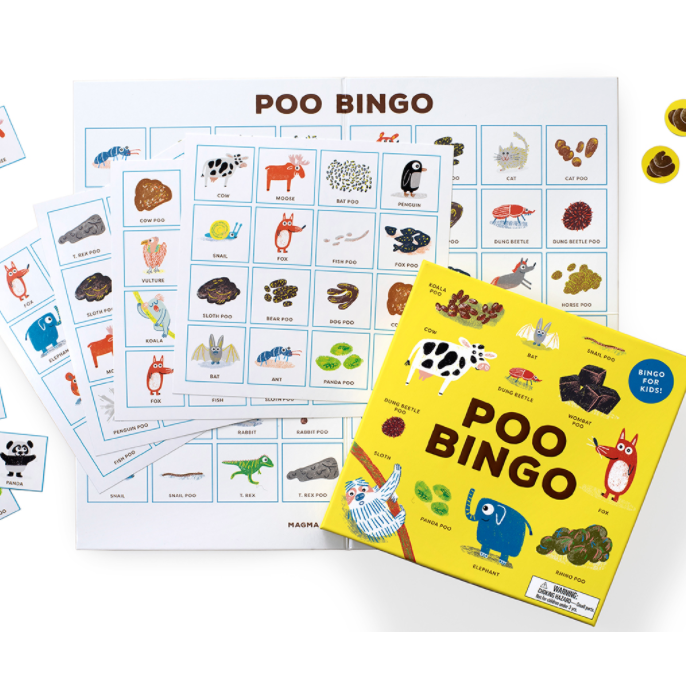 Hachette - Chronicle Books Games Poop Bingo