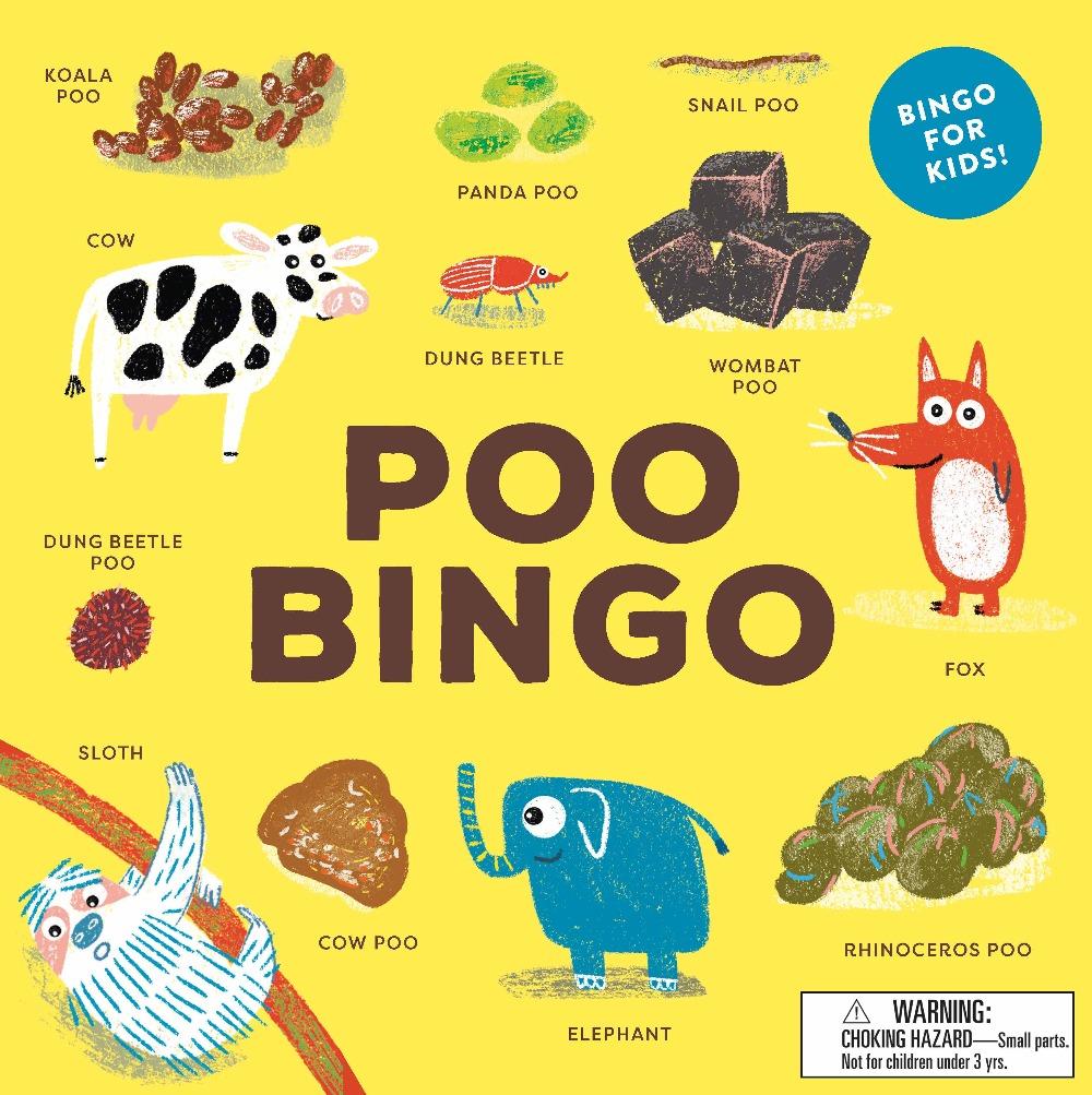Hachette - Chronicle Books Games Poop Bingo