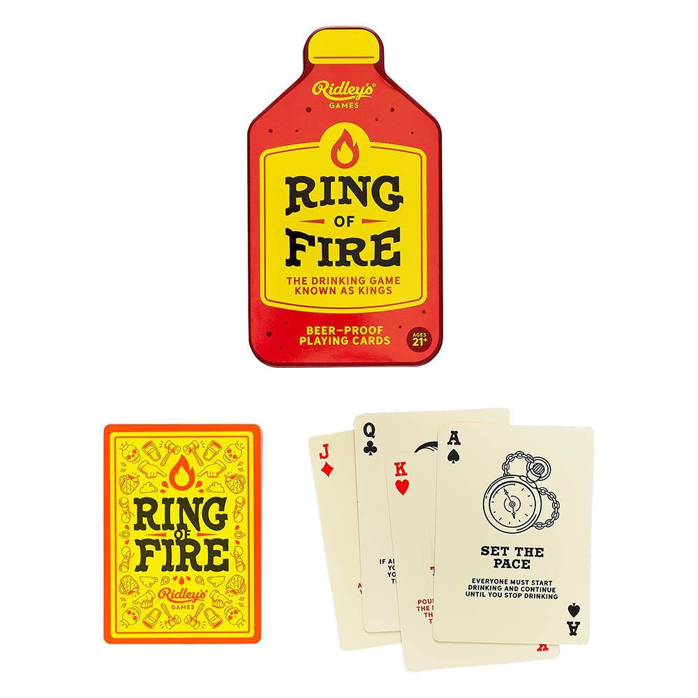 Hachette - Chronicle Books GAMES Ring of Fire Card Game - Drinking Game