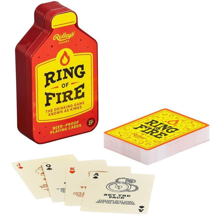 Hachette - Chronicle Books GAMES Ring of Fire Card Game - Drinking Game