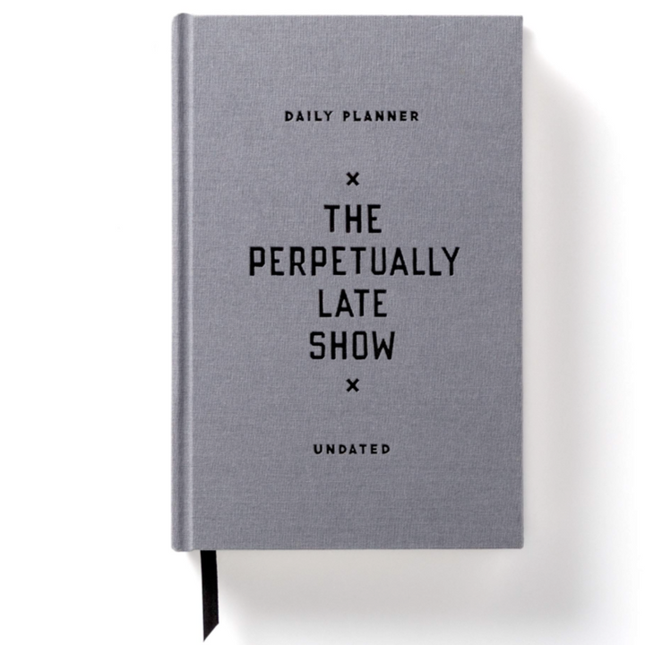 Hachette - Chronicle Books Journals & Notebooks The Perpetually Late Show - a daily planner