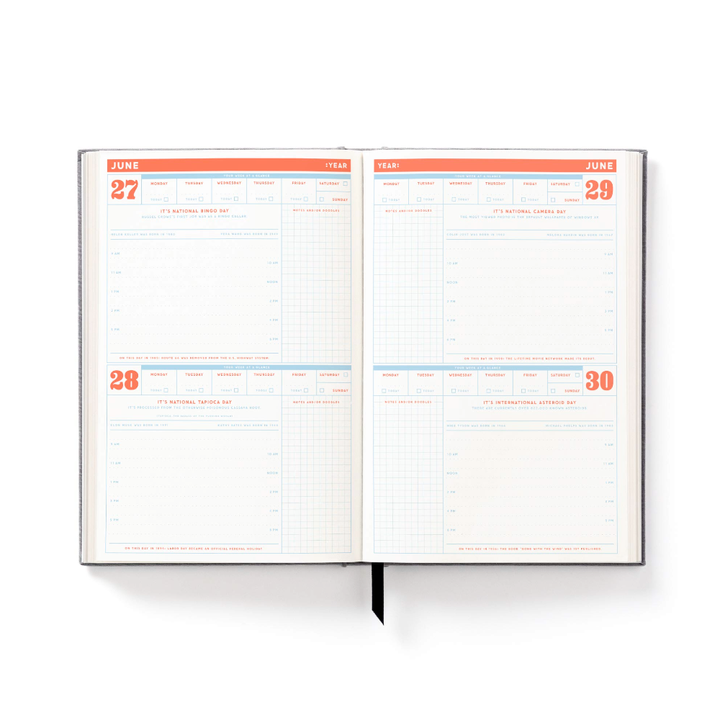 Hachette - Chronicle Books Journals & Notebooks The Perpetually Late Show - a daily planner