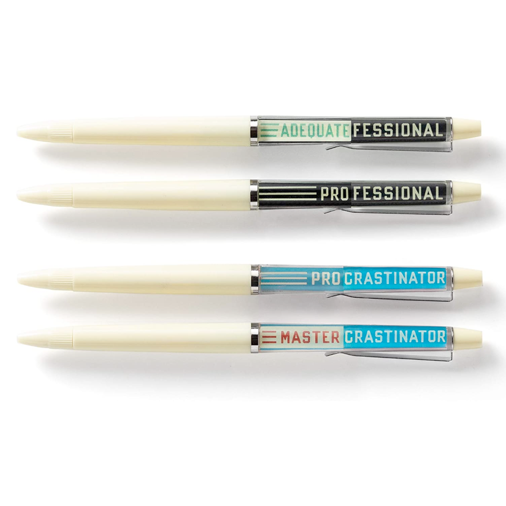Hachette - Chronicle Books Office Goods Professional Procrastinator Floaty Pen Set