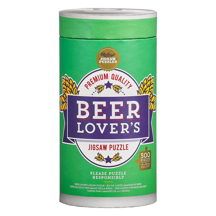 Hachette - Chronicle Books PUZZLES Beer Lover's 500 Piece Jigsaw Puzzle