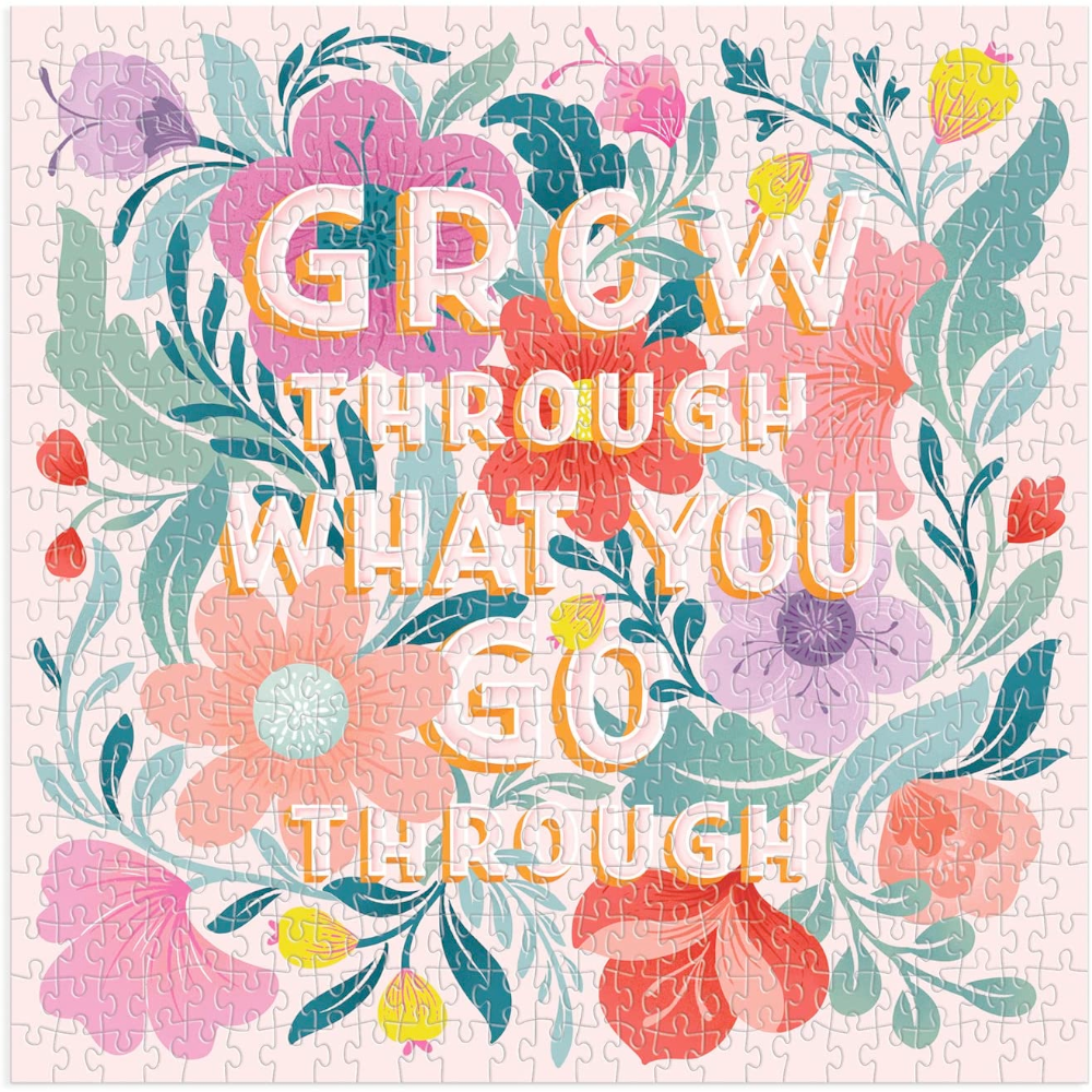 Hachette - Chronicle Books Puzzles Grow Through What You Go Through 500 Piece Puzzle